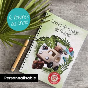 Carnet de voyage personnalisable pour enfants