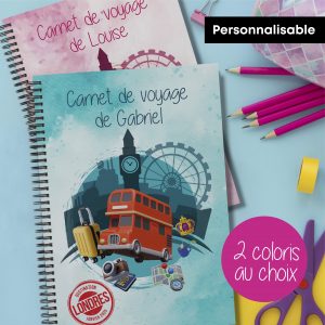 Carnet de voyage pour enfant – Londres | Livre activités
